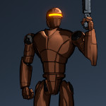 Robot Concept - Comic Style Preview (November 2013)